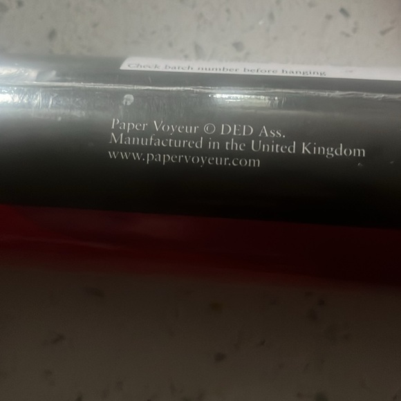 DED association Paper Voyeur Agent Provocateur Coco De Mer Limited Edition Roll - Picture 12 of 13